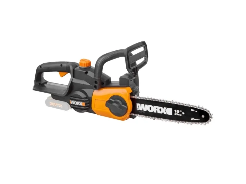 WORX WG322E.9, 3,7 m/s, Sort, Orange, Batteri, Lithium-Ion (Li-Ion), 20 V, 2,9 kg