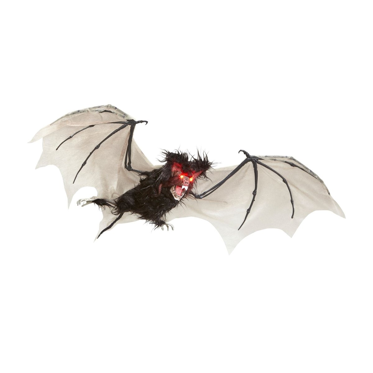 Halloween Nep Vleermuis Met Licht 89cm