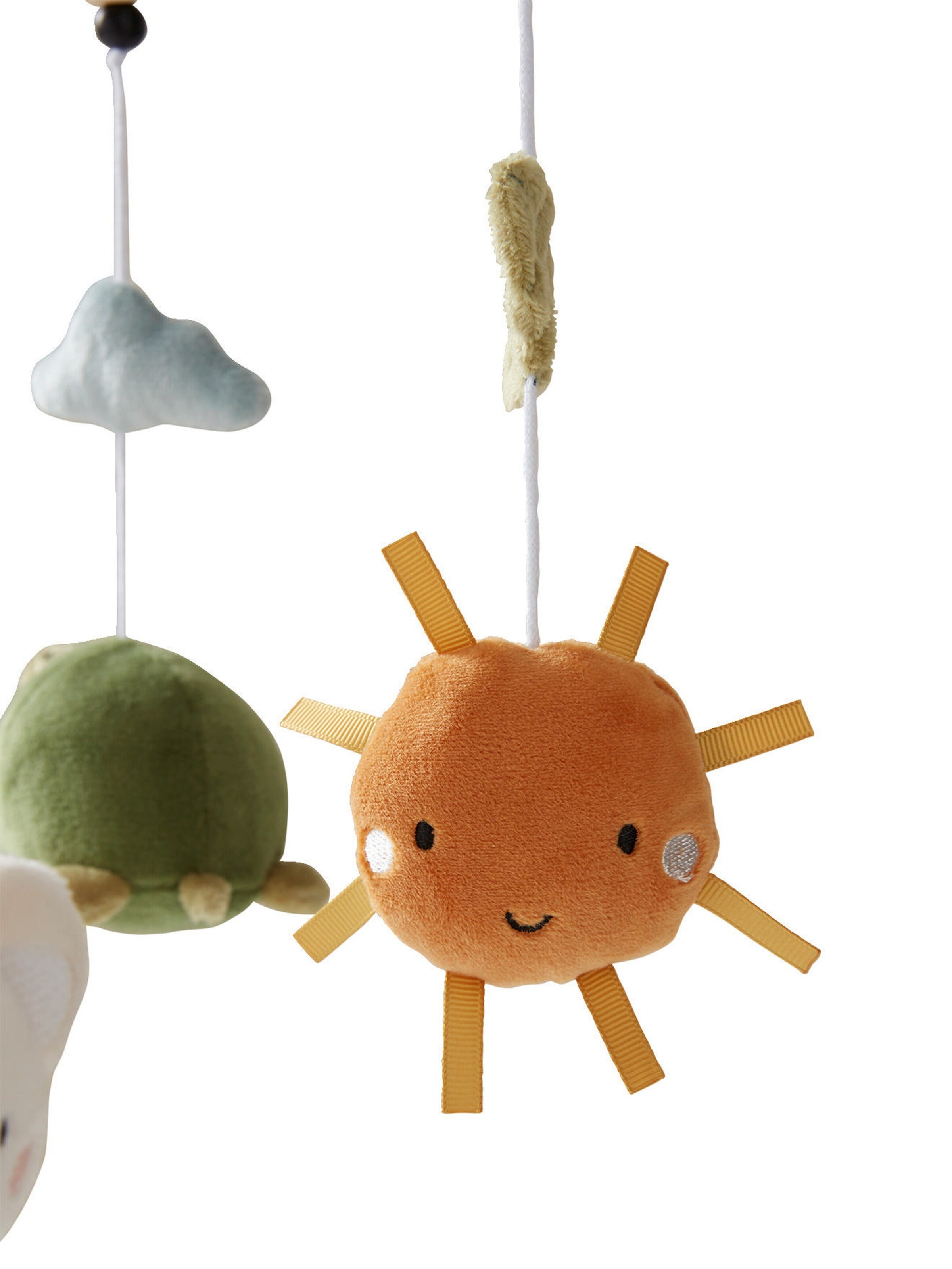Vertbaudet Baby Musikmobile MINI ZOO beige/mehrfarbig