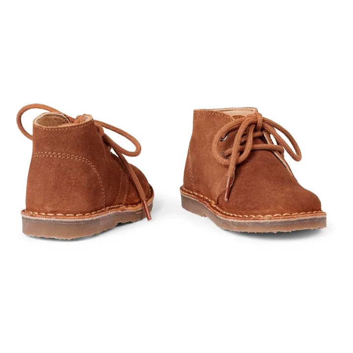 Petit Nord Boots à Lacets Desert | Camel