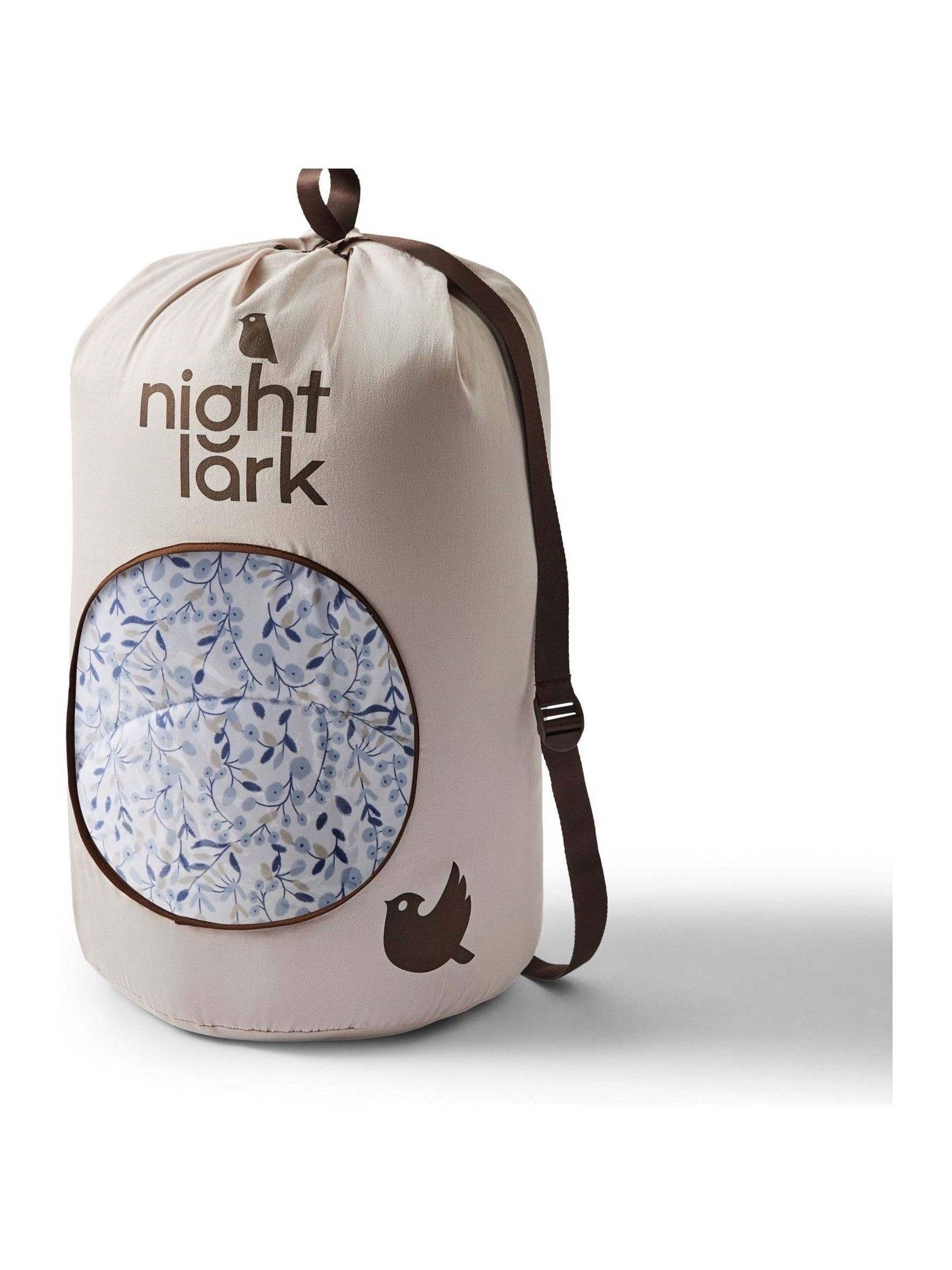 Night Lark Coverless Duvet and Pillowcase Set