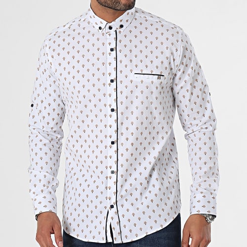 Chemise Manches Longues Blanc