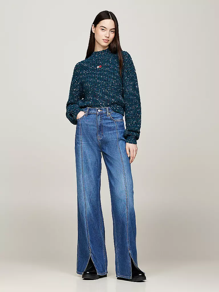 TOMMY JEANS Pullover petrol