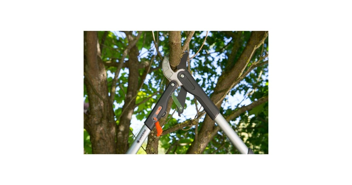 GARDENAComfort hefboomtakkenschaar SmartCut  (Grijs/turquoise, 8773-20)