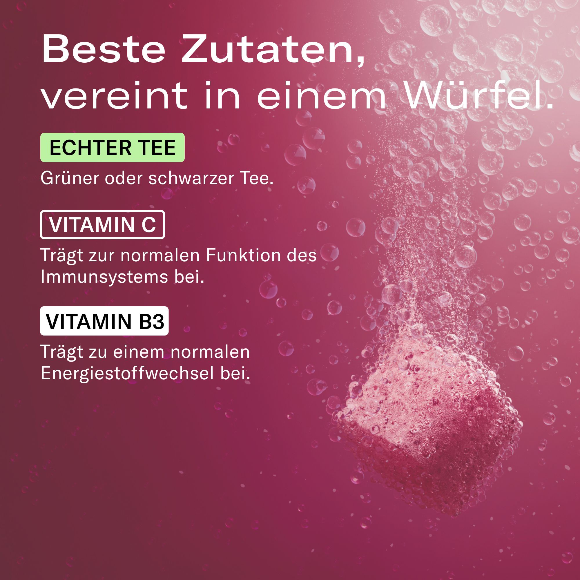 waterdrop® Microdrink Ice Tea Set Getränkewürfel