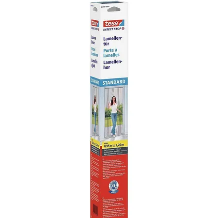 tesa Lamellentür STANDARD, 0,95 m x 2,20 m, anthrazit