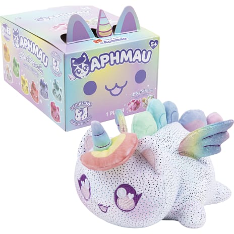 Aphmau MeeMeow enhjørning bamse 15 cm - assorteret