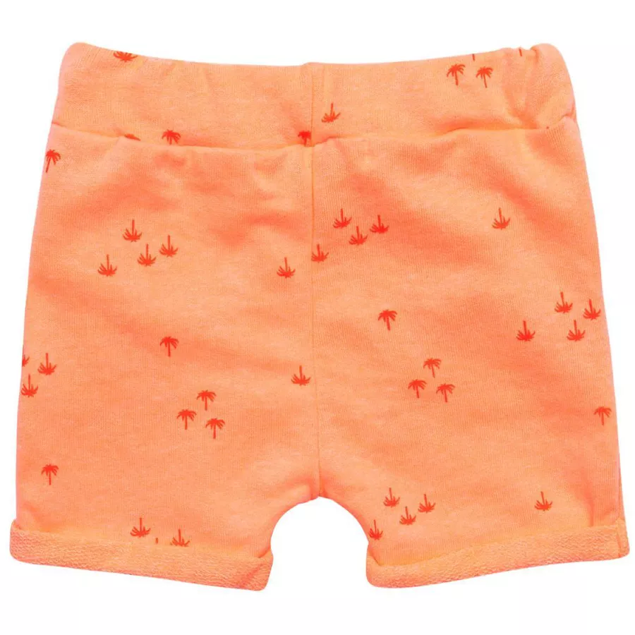 MINOTI Shorts und T-Shirt im Set GrauOrange