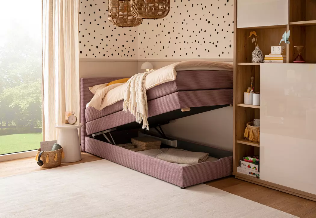 Boxspringbett Lund 90 x 200 cm