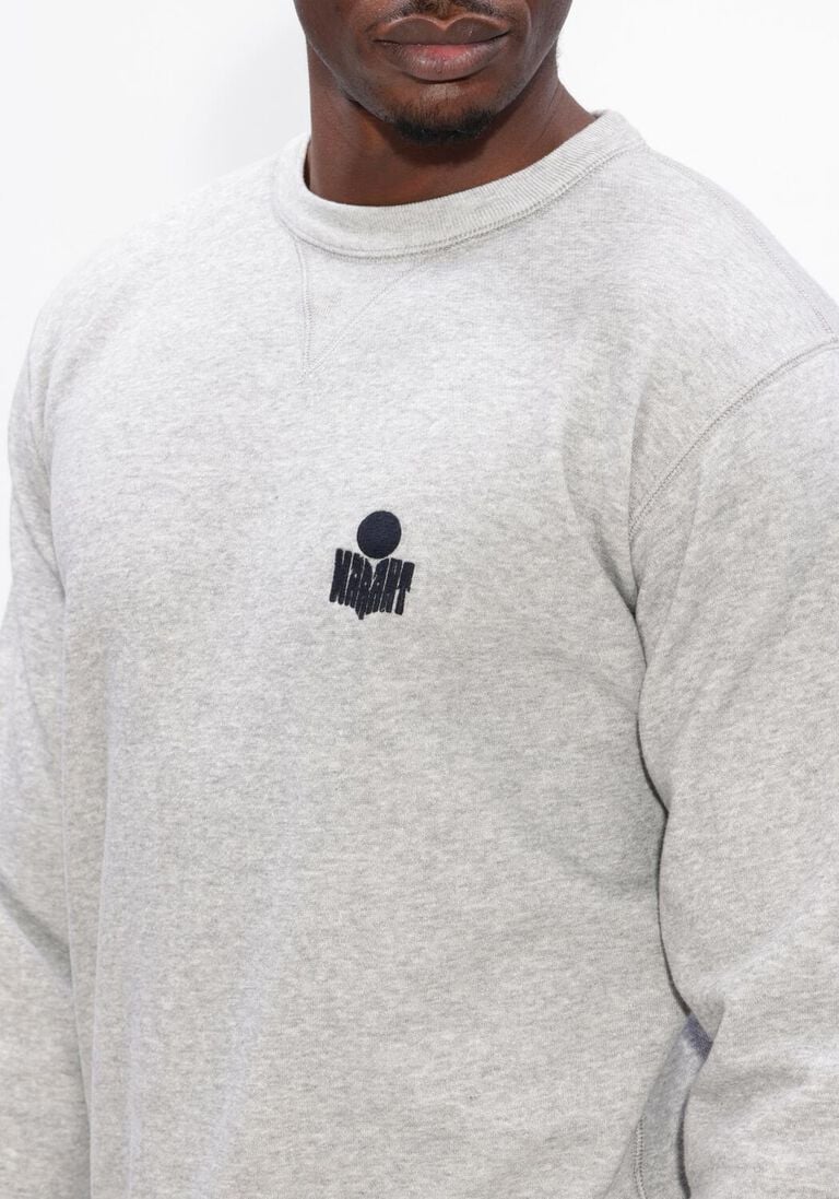 grijze isabel marant sweater mike sweat shirt