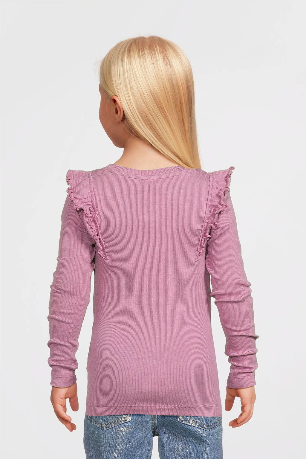 NAME IT longsleeve NMFNILLA roze