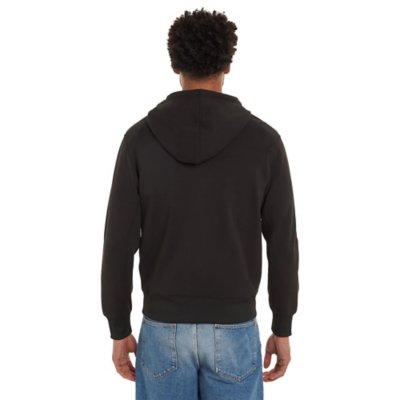Sweatshirt zippé à capuche homme Mix Media CALVIN KLEIN