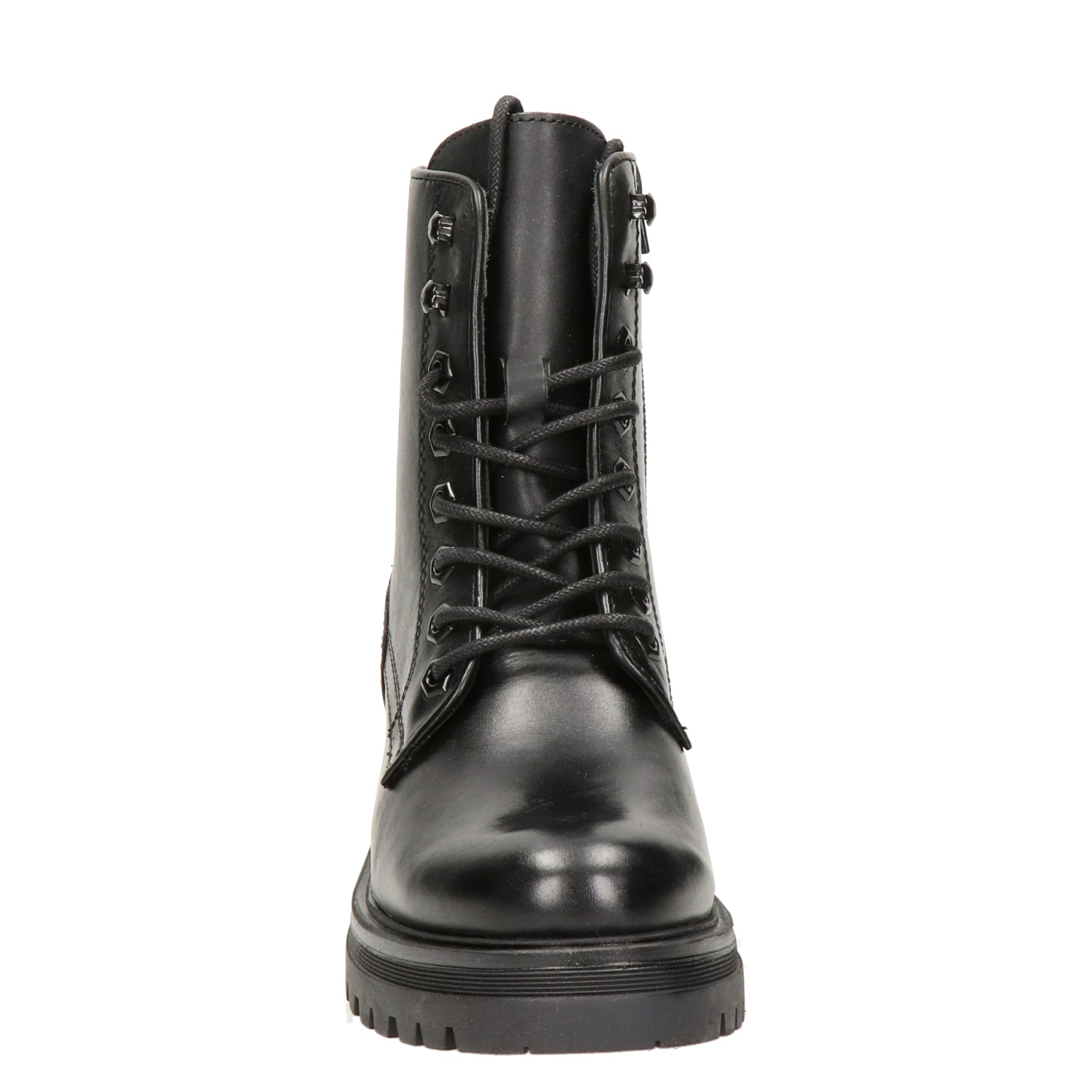 dames veterboot Nelson Zwart