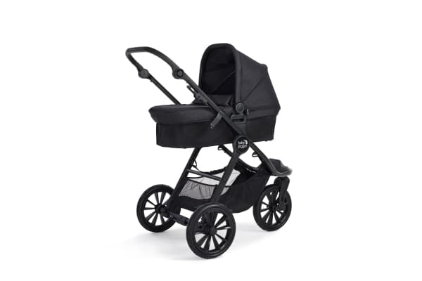 Baby Jogger city elite 2, Baldakin, For alle terreng, Alle kjønn, Uthulede hjul, Sammenleggbar, Sort
