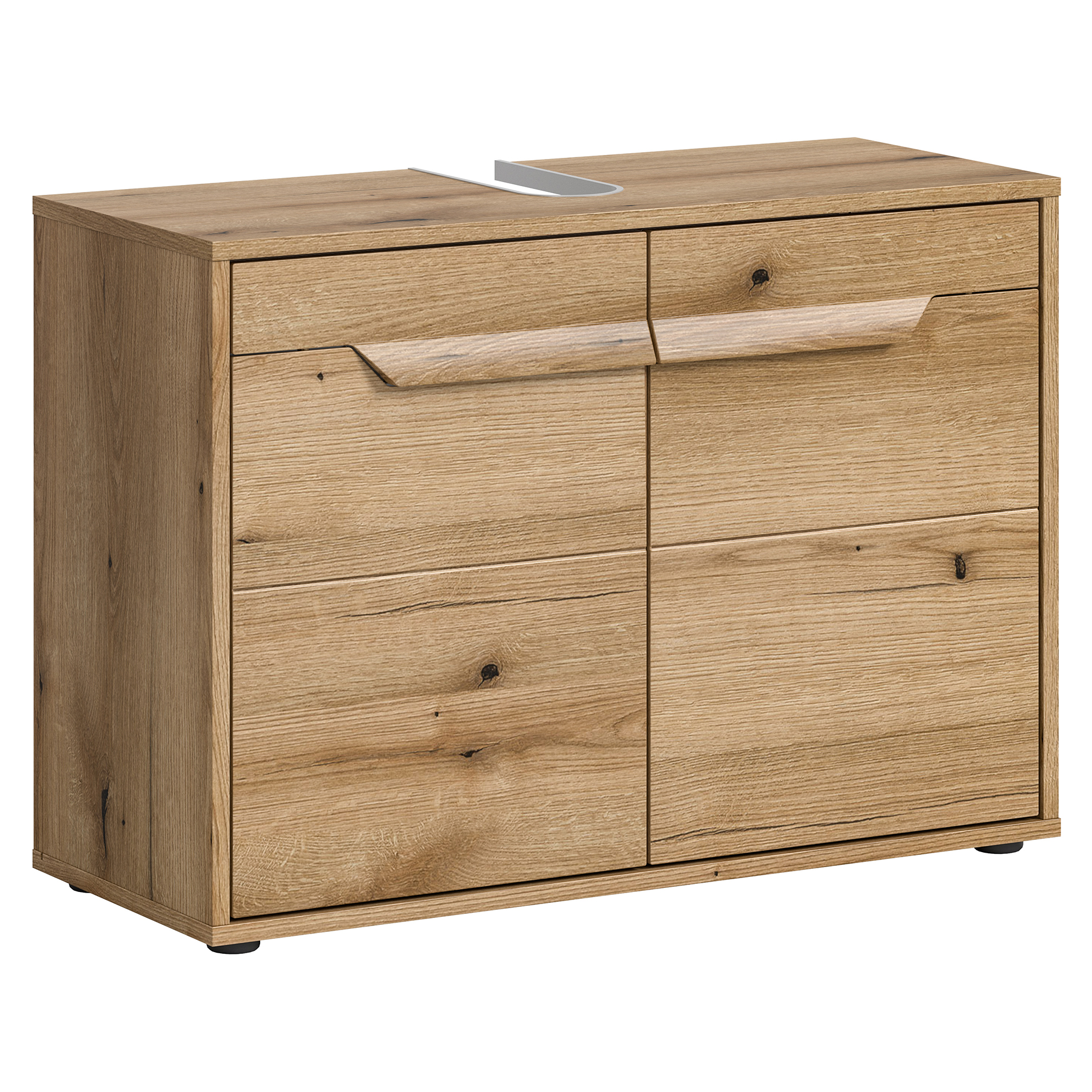 Waschbeckenunterschrank ZENO - Evoke Oak - 84 cm