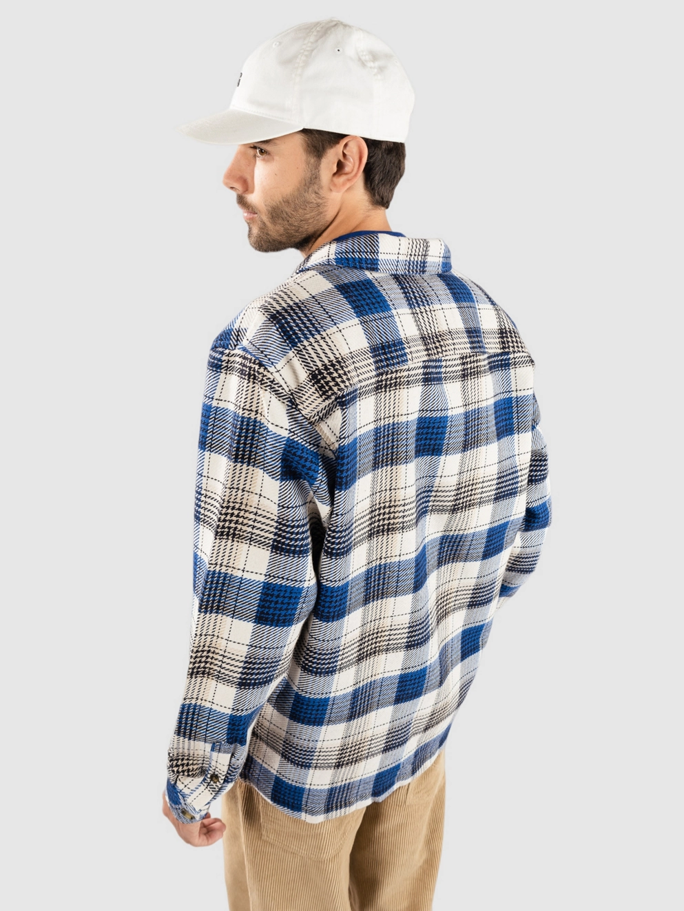 Woodbird Glixto Heck Shirt navy