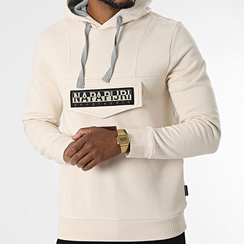 Sweat Capuche Burgee A4GJD Beige