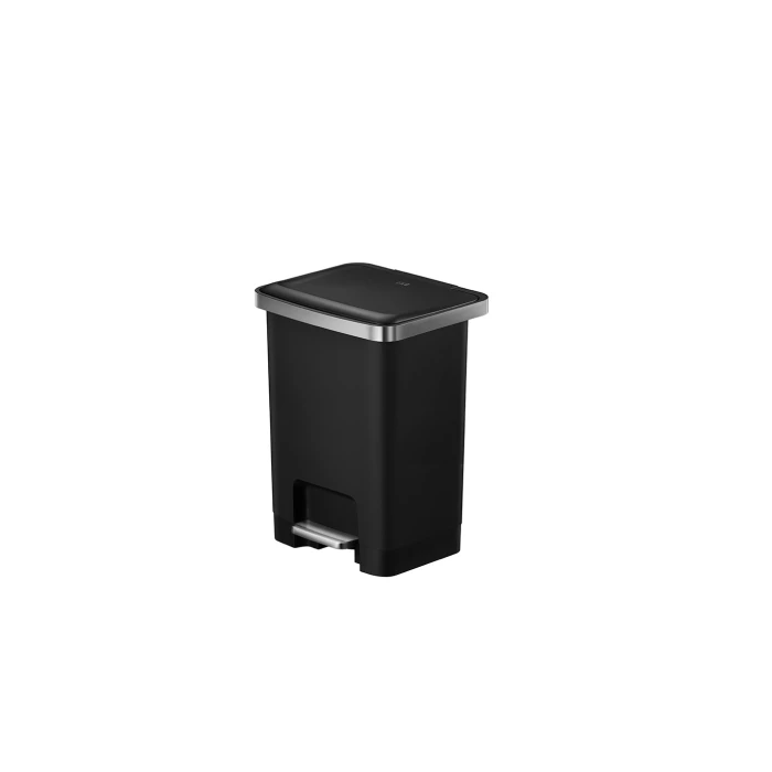 EKO Hana 2 pedaalemmer 25 liter zwart (VB638825Z)