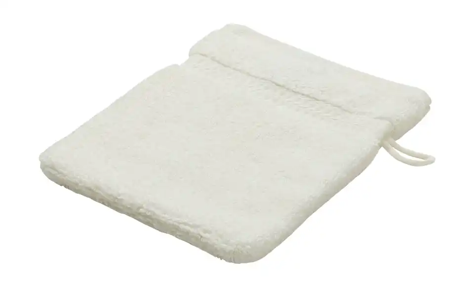 Waschhandschuh Kuschel Wuschel Creme 16x21 cm