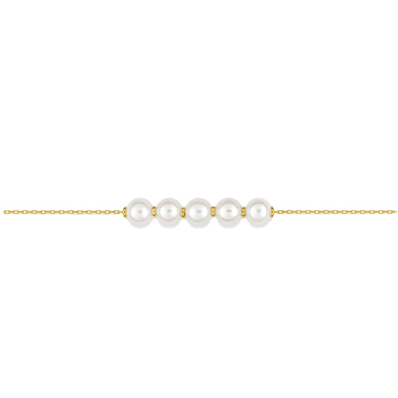 Bracelet Femme - perle - Or 18 Carats - Longueur : 18 cm