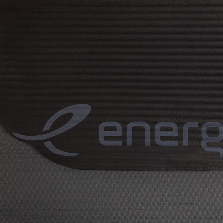Energetics NBR 142 cm lang Yogamåtte Grå