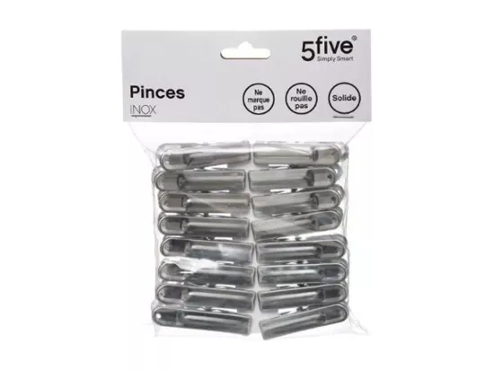 Lot de 16 Pinces à Linge 