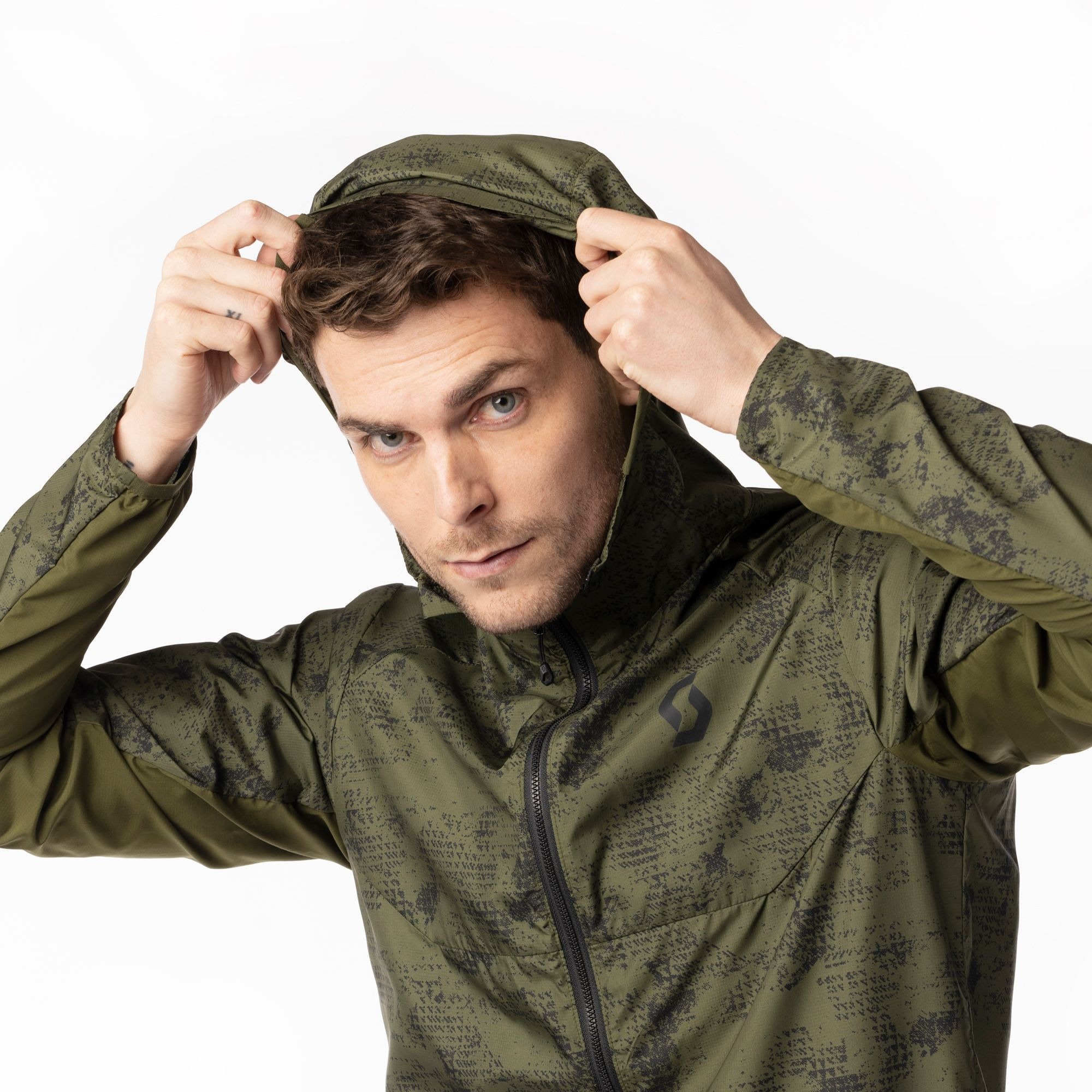 SCOTT Explorair Light Windbreaker cykeljakke toast beige herre