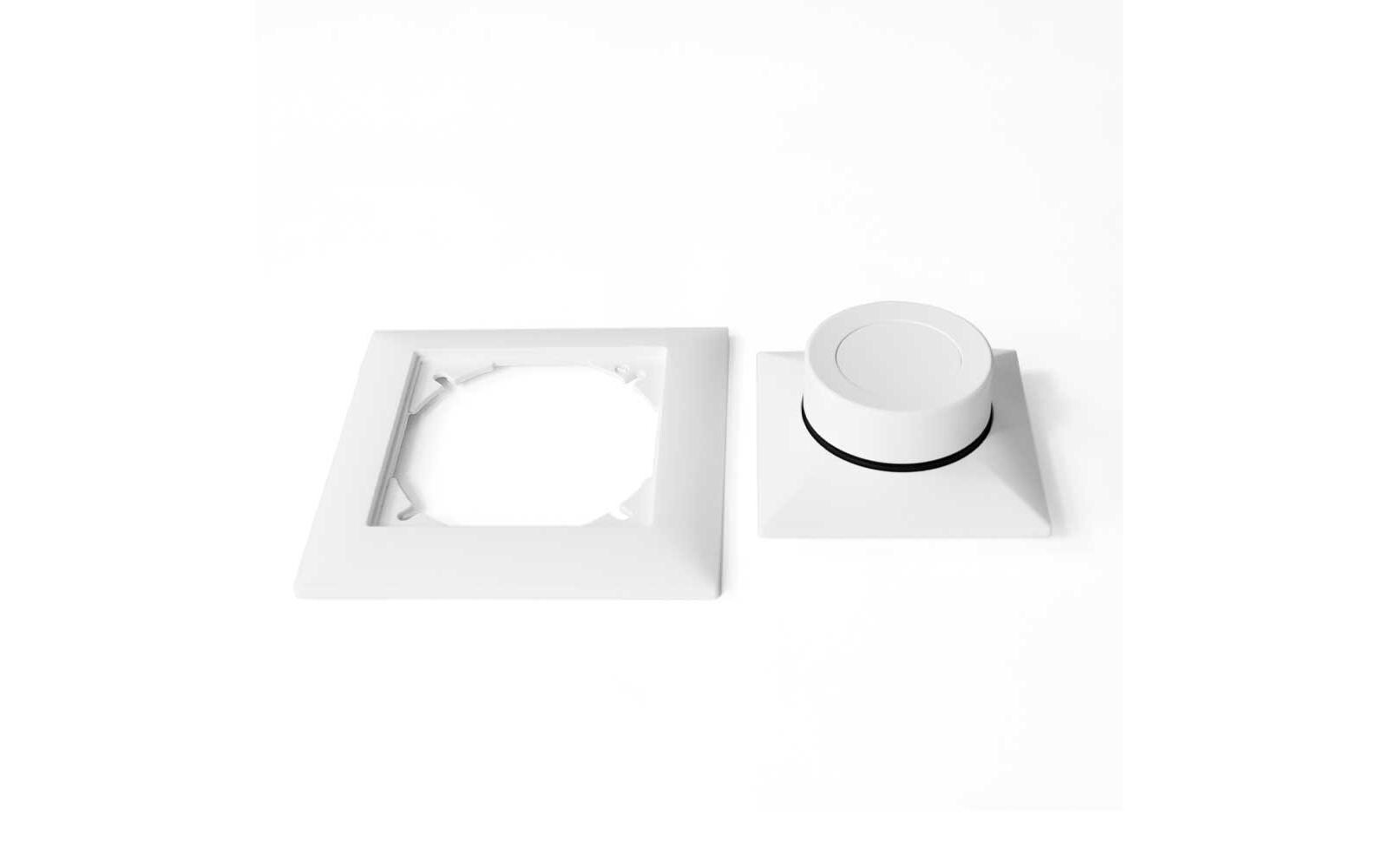 Smart Home Montageset für Funk-Drehdimmer ZigBee 3.0Montageset für die KnockautX Funk-Drehdimmer, passend für die meisten Schalterkombinationen wie Feller EDIZIOdue, Hager Kalysto, ABB Sidus.