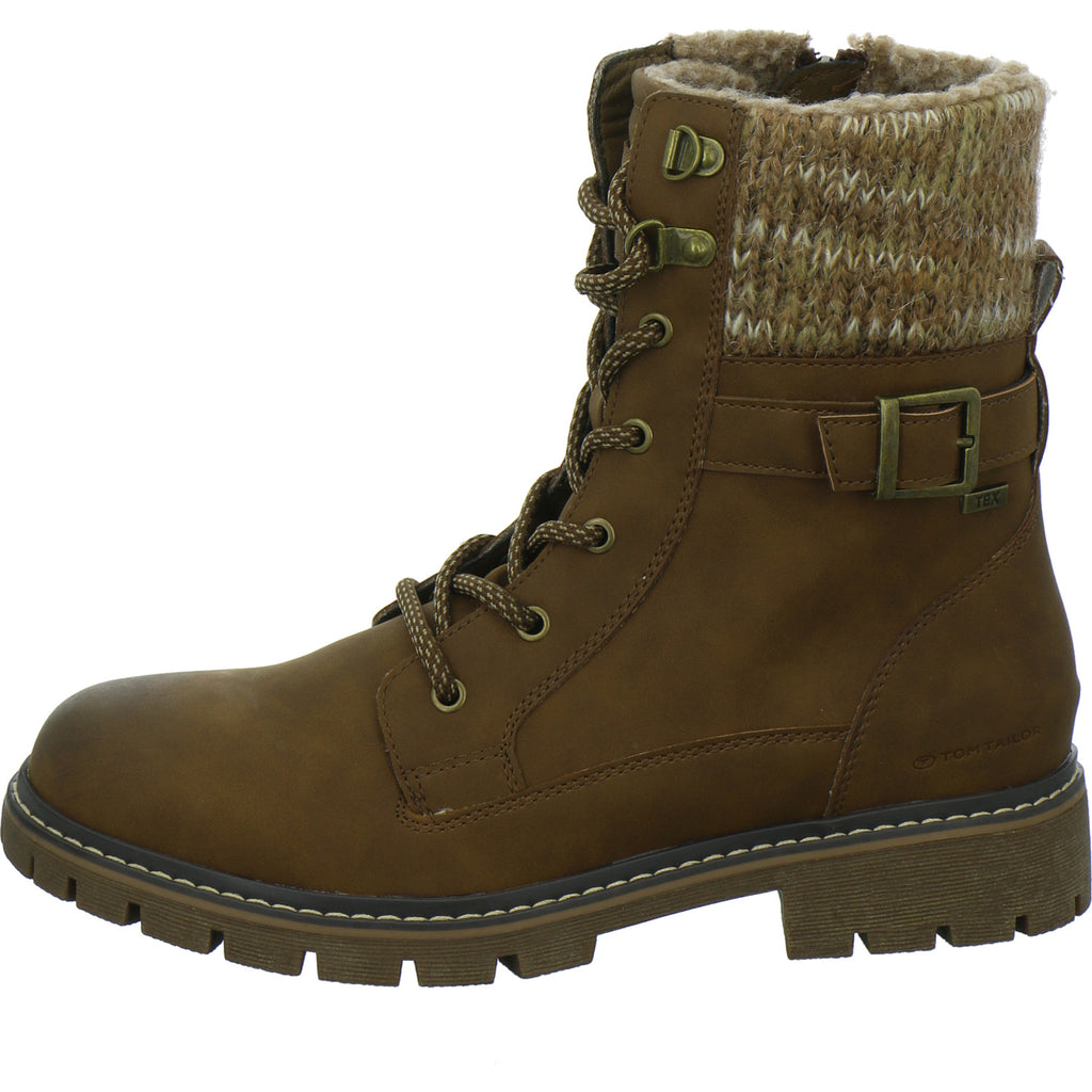 Tom Tailor Shoes Winterstiefel Damen Mittelbraun