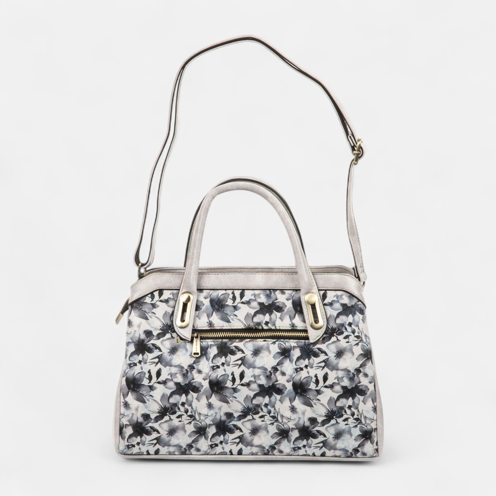 Sac à main gris
