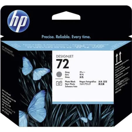 HP Original Druckkopf 72 Foto Schwarz, Grau