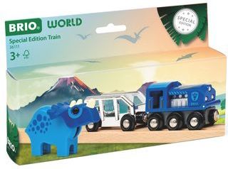 BRIO - Special Edition Trein - Zilver - Blauw - 3 Delen