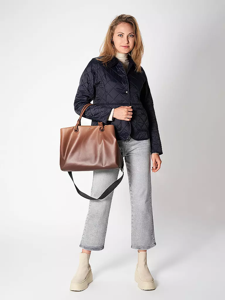 BARBOUR Steppjacke DEVERON POLARQUILT dunkelblau