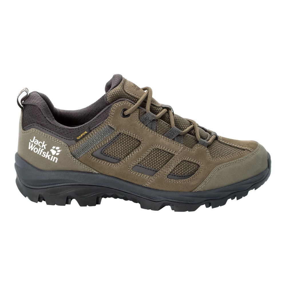 Jack Wolfskin VOJO 3 TEXAPORE LOW - Chaussures de randonné Homme khaki/phantom