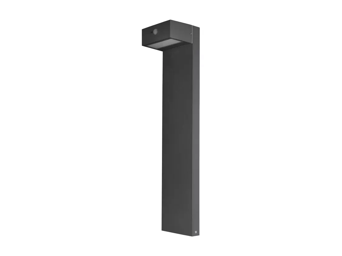 FORLIGHT Balise de Jardin Ip44 Top Led 3W 3000K Gris Urbain 129Lm