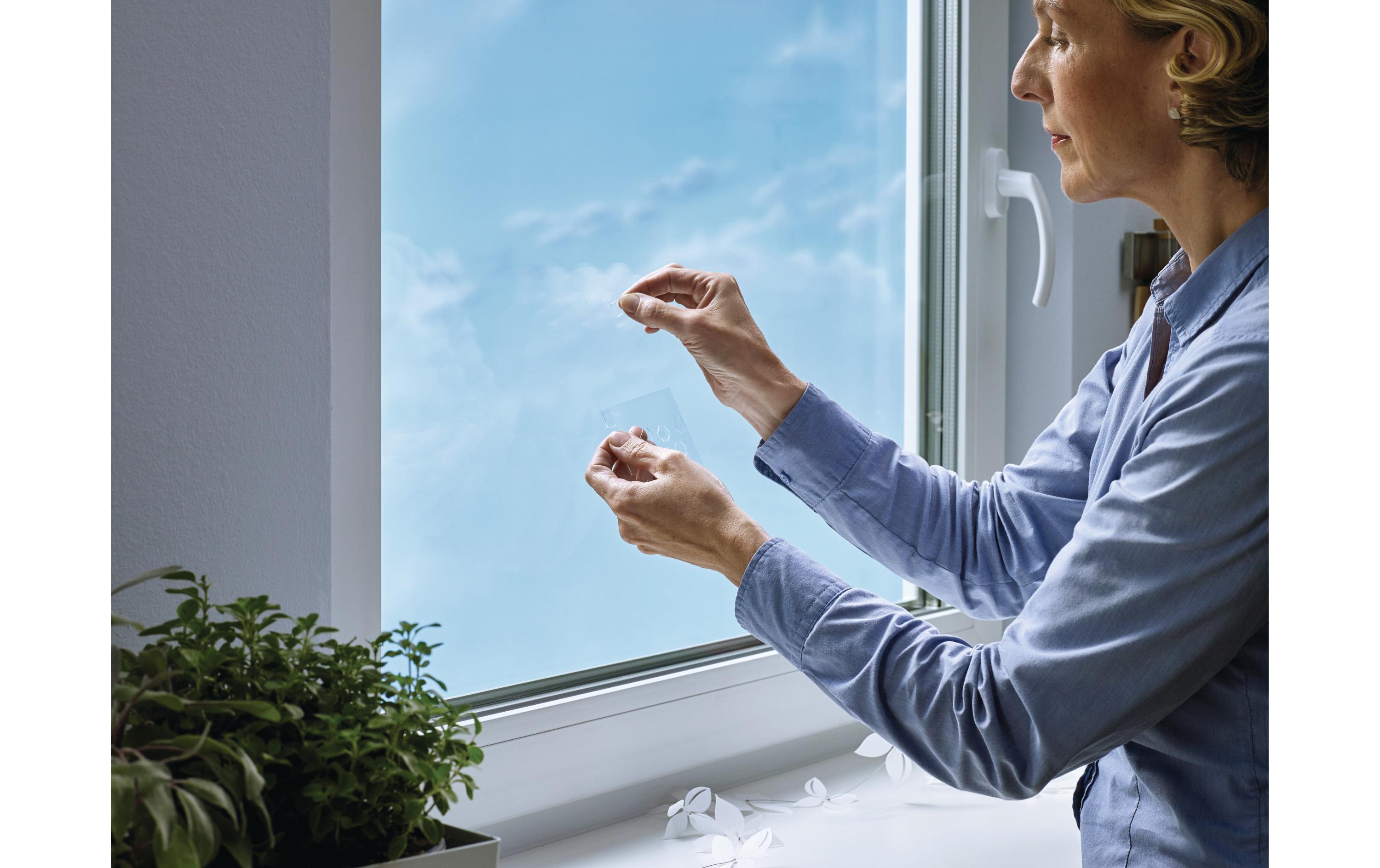 Doppelseitige Klebepads für transparente Flächen60 Stück
