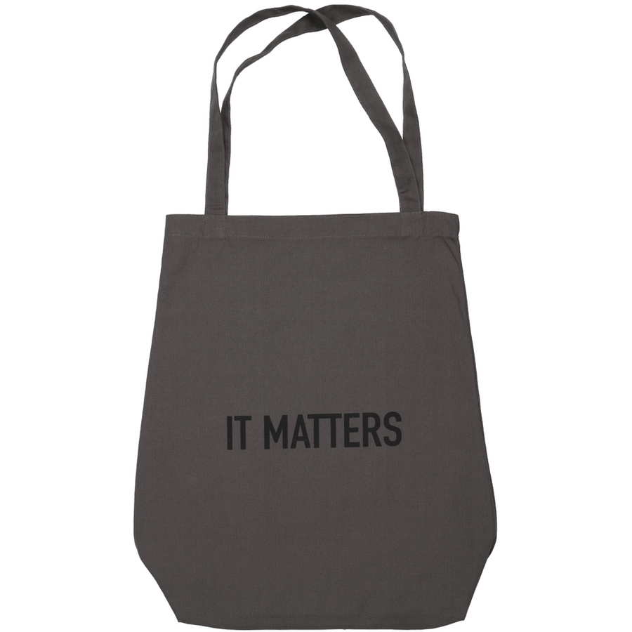 The Organic Company Stofftasche It Matters dark grey