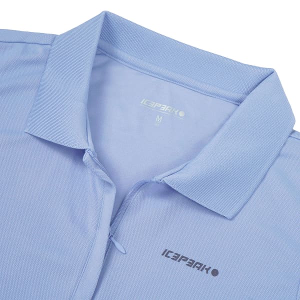 Polo randonnée ICEPEAK BAZINE POLO SHIRT W BLEU CLAIR