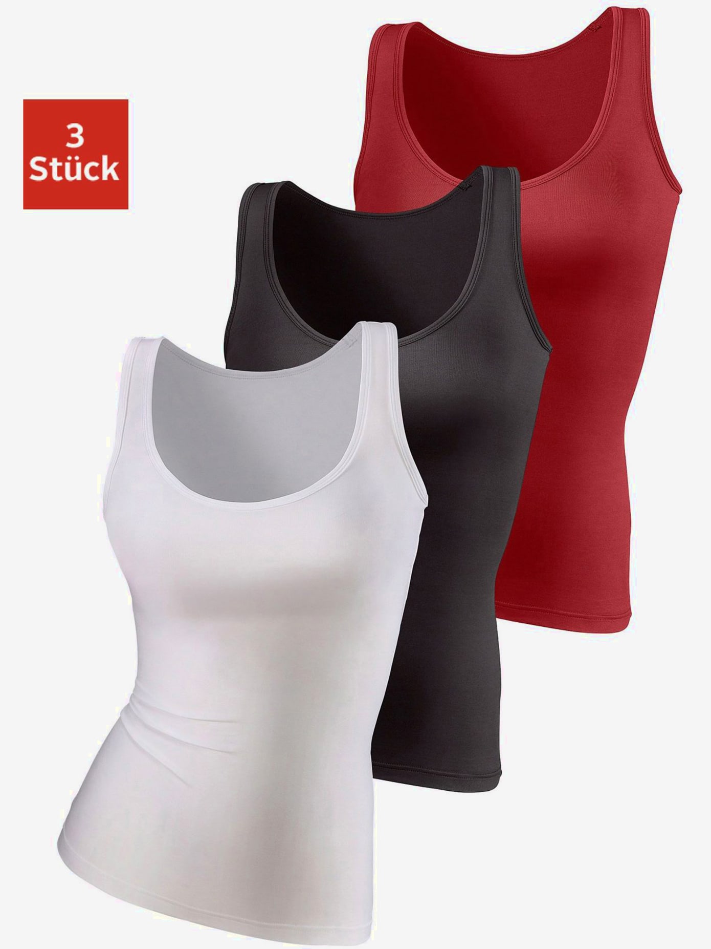 Chemise lot de 3 débardeurs vivance