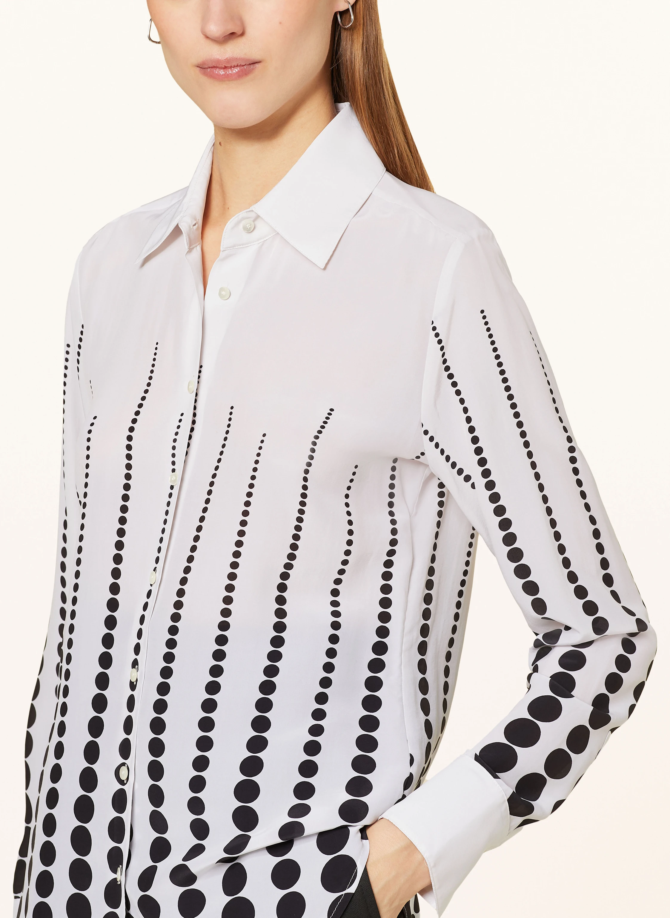 van Laack Hemdbluse VL-CELLAI-PXO mit Seide