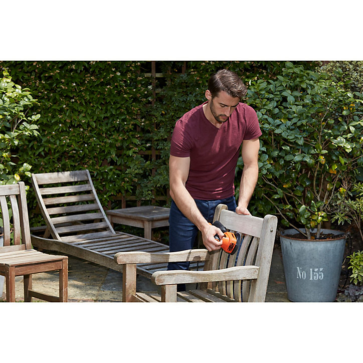 Ponceuse multifonction Black+Decker BEW200K-QS 200W