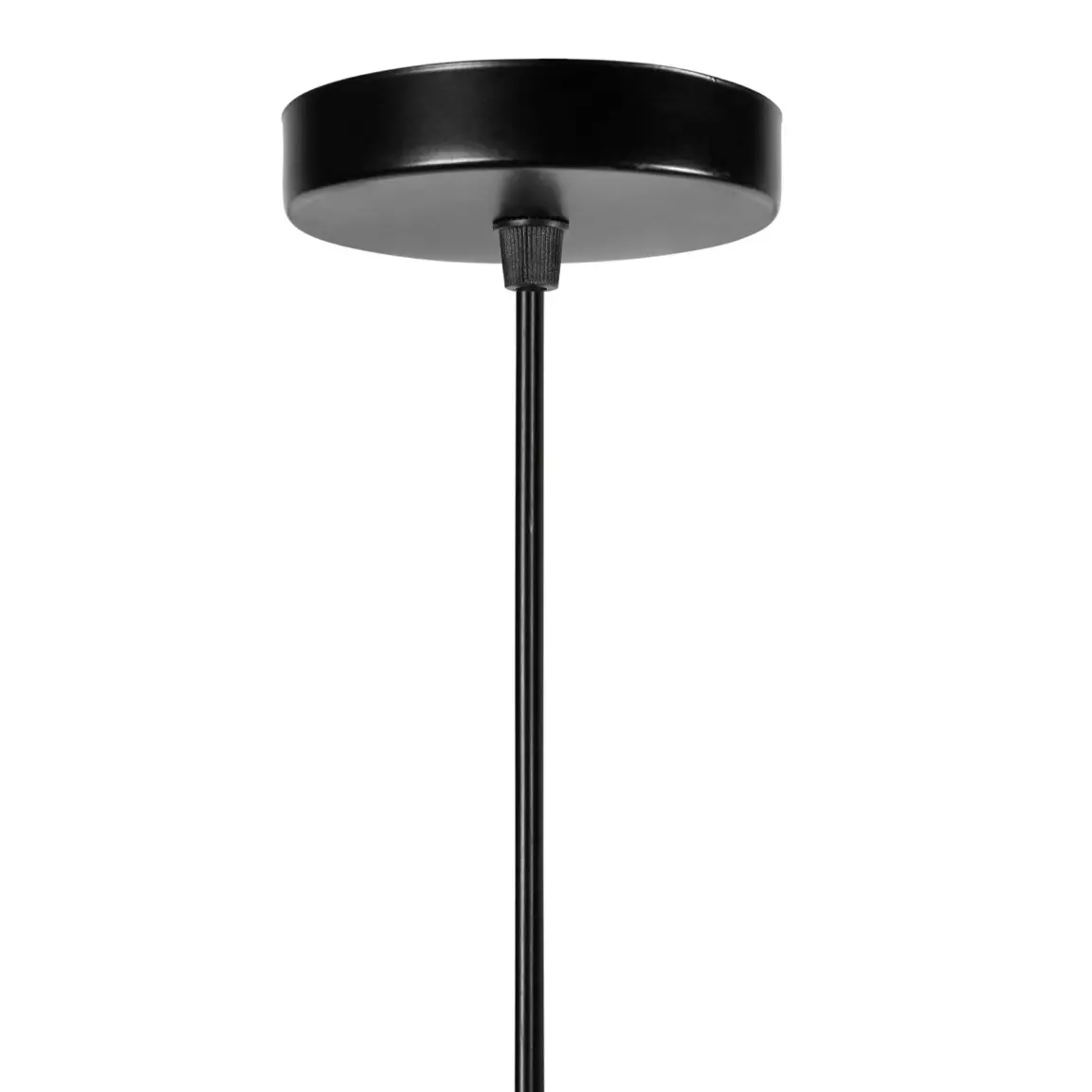 Suspension lumineuse métal (D45 cm) Rosa Noir