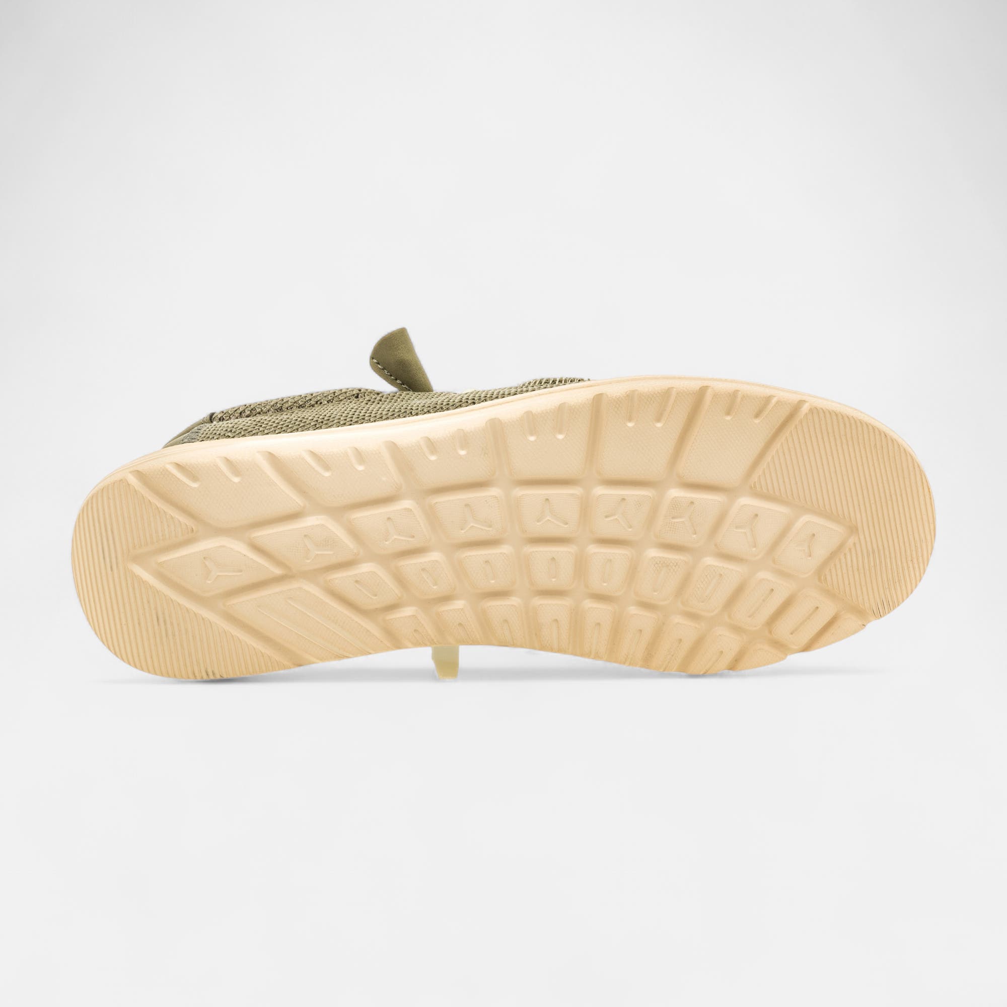 Baskets en toile Homme kaki
