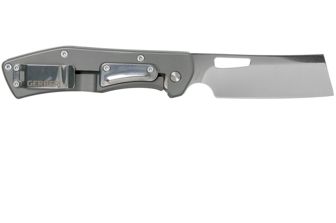 Gerber Flatiron 30-001795 D2 Micarta folding cleaver zakmes
