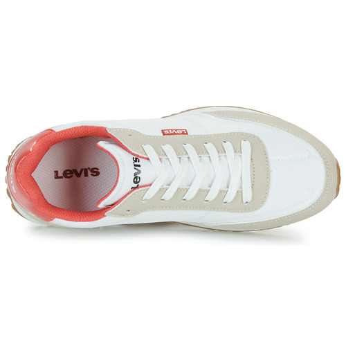 Levi's - STAG RUNNER S - Blanc / Beige / Rose