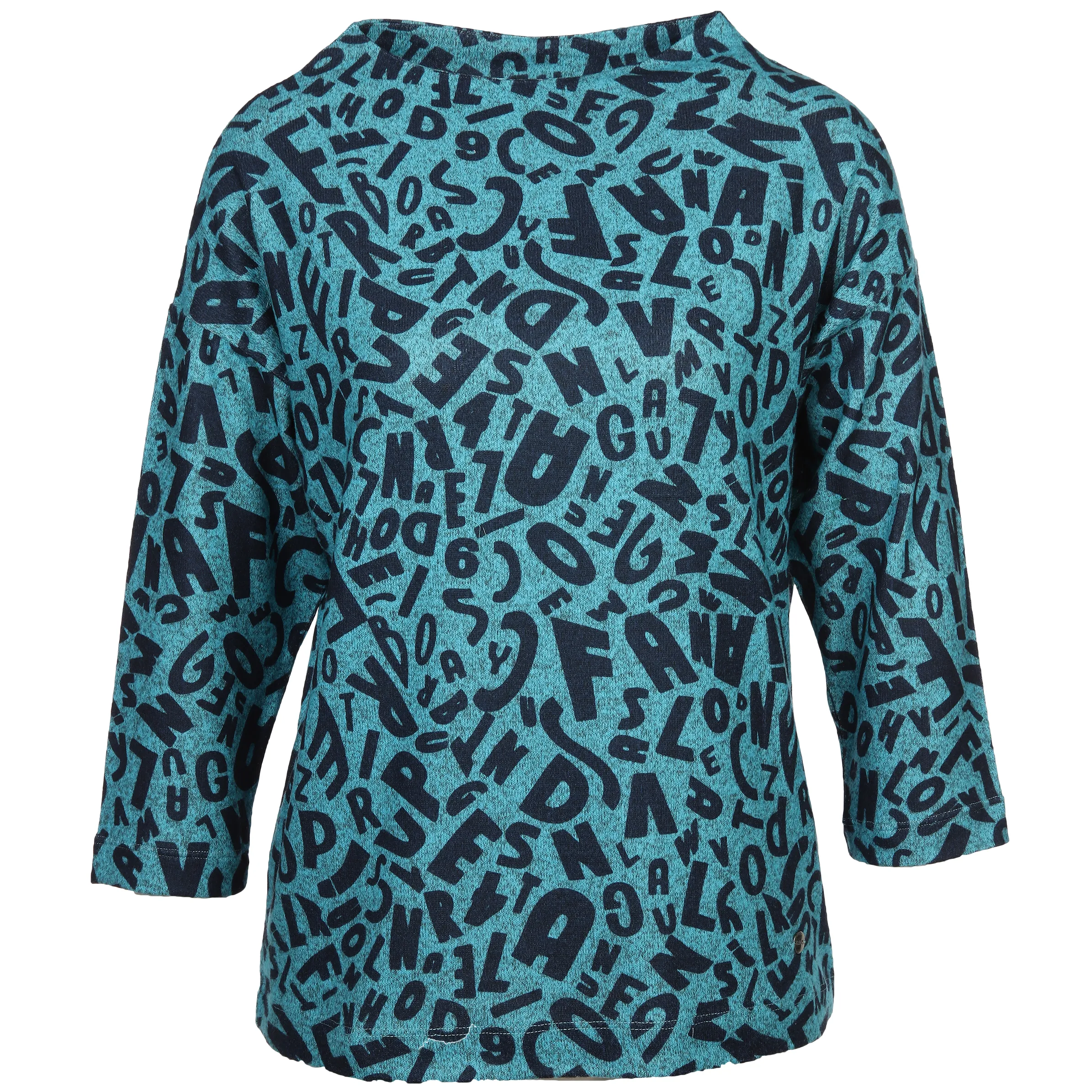 Damen Flauschshirt mit 3/4 Arm