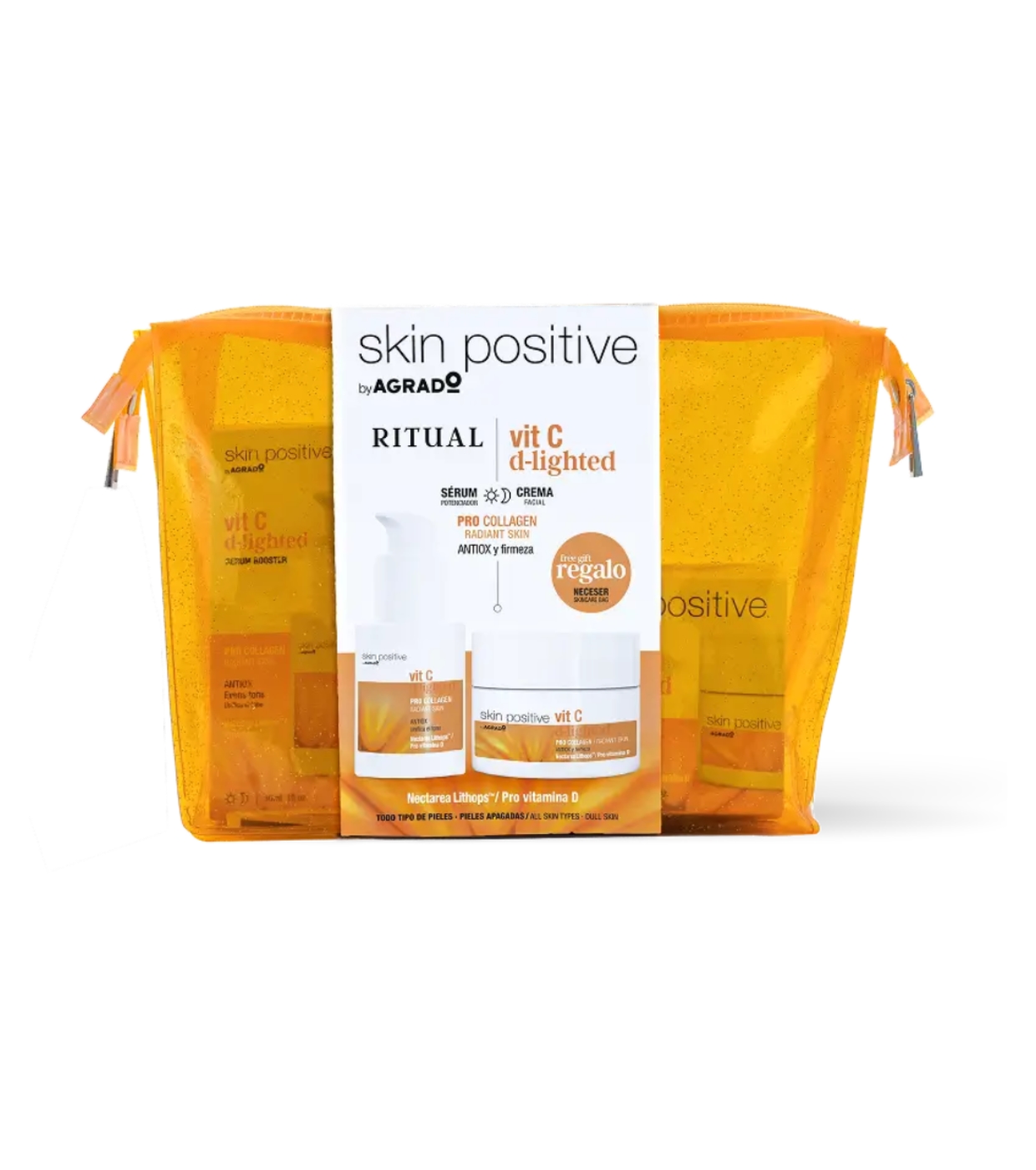 Agrado - Nécessaire Ritual Skin Positive - Vit C d-lighted