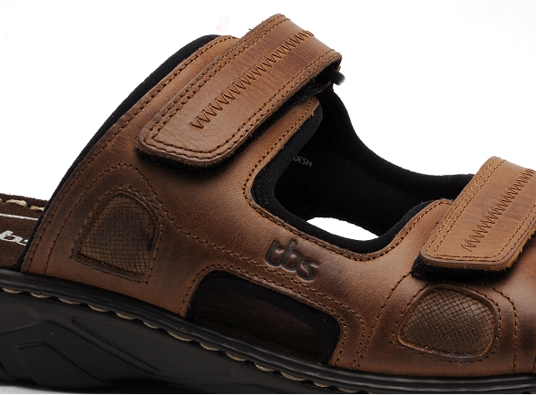 Tbs mules et sabots homme jonatan marron