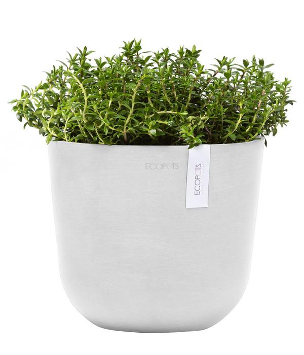 Ecopots Kunststoff-Topf Oslo Mini, rund