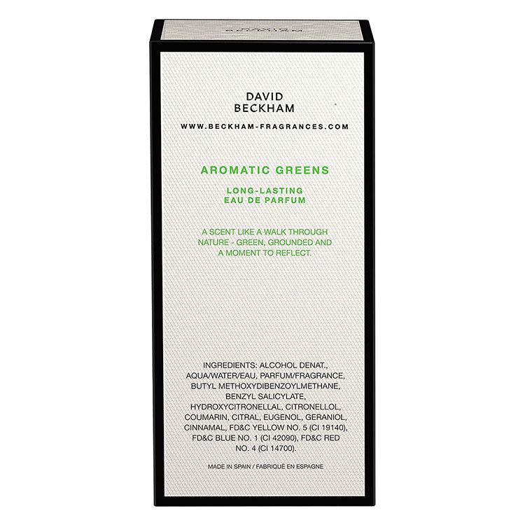 David Beckham Aromatic Greens Eau De Parfum 100ml